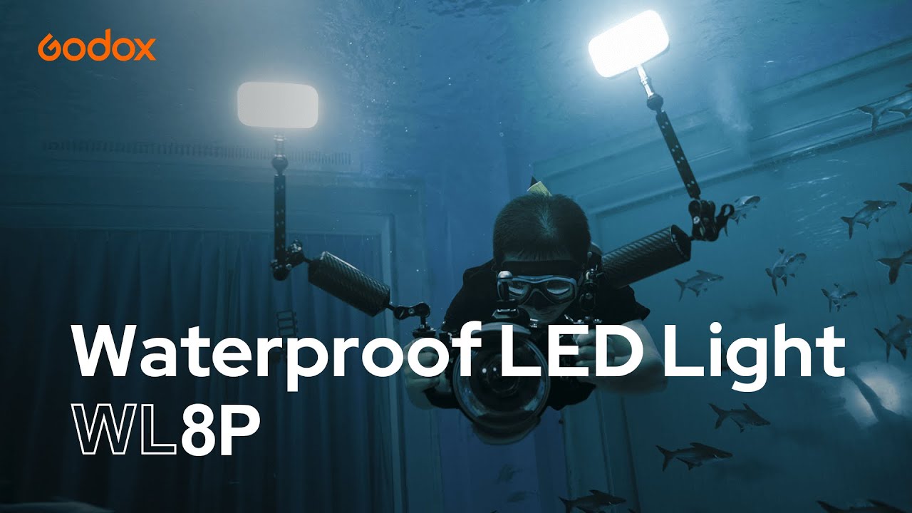Godox: Shooting Underwater! Introducing Waterproof LED Light #WL8P