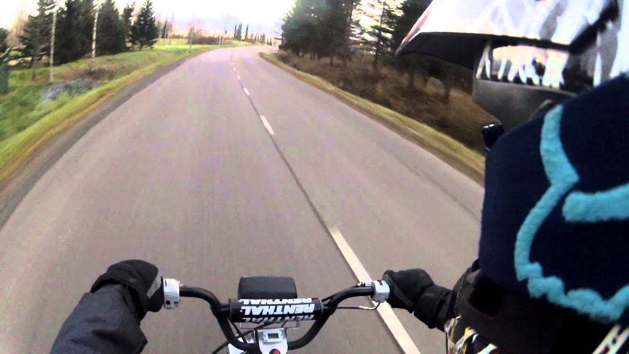 Suzuki pv 78,5cc malossi DIY exhaust