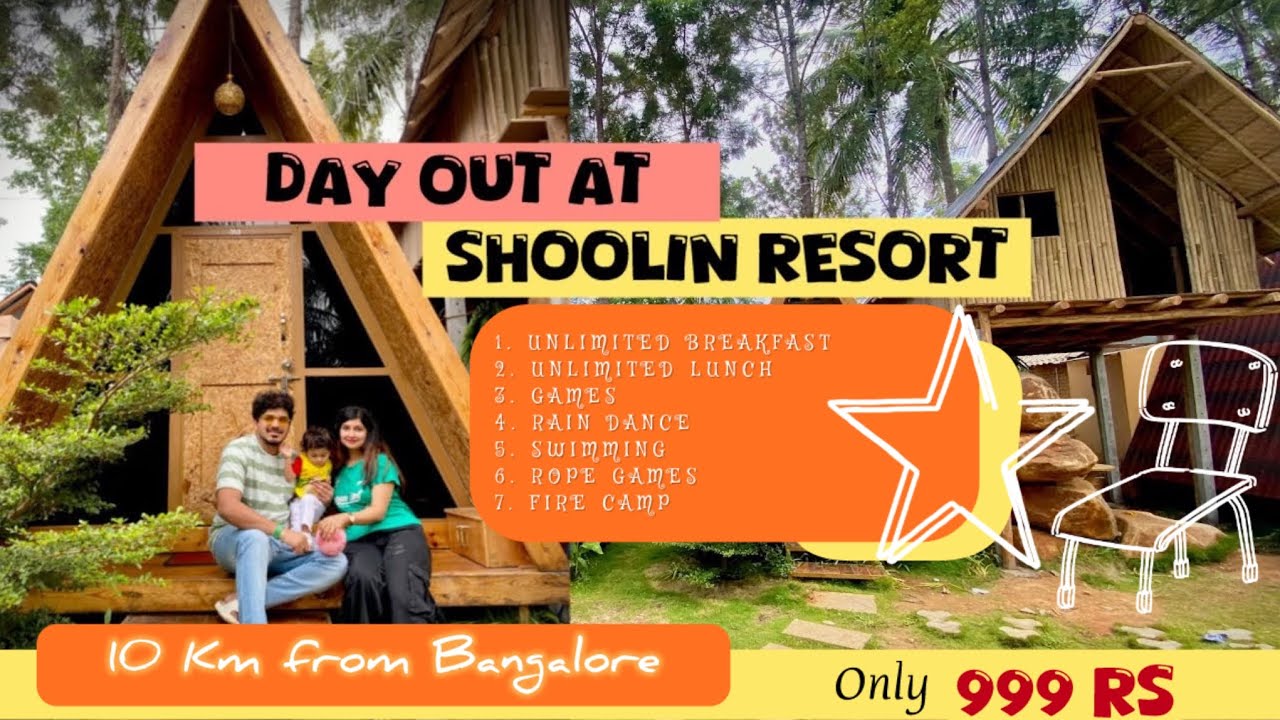 Shoolin Resort Tavarekere Resort ✨Shoolin Resort👌🏻 Bangalore | resorts| activities  amenities Food❤️