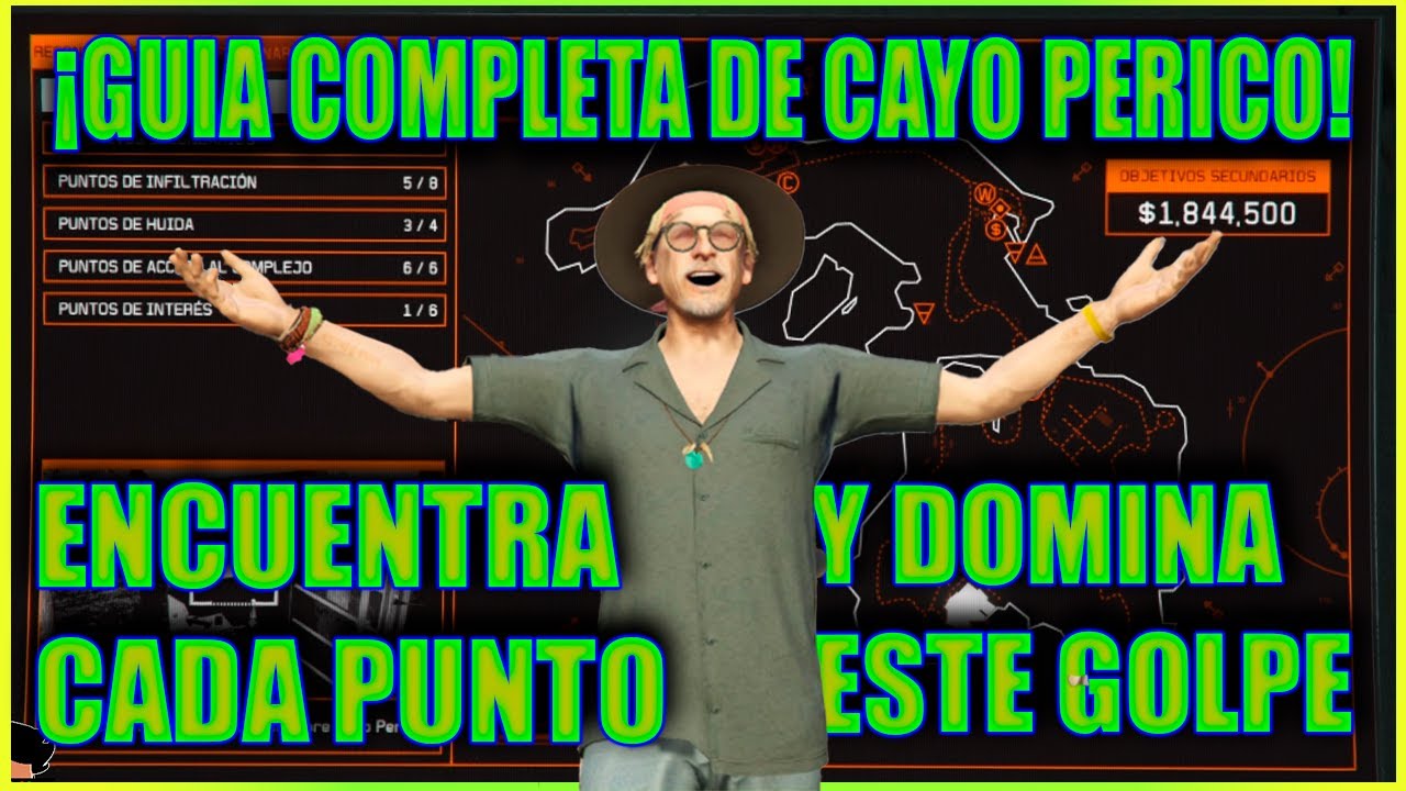 GUÍA DEFINITIVA del GOLPE al CAYO PERICO! (2024) Con TRUCOS, CONSEJOS & MÁS | GTA Online 2024 💵💵