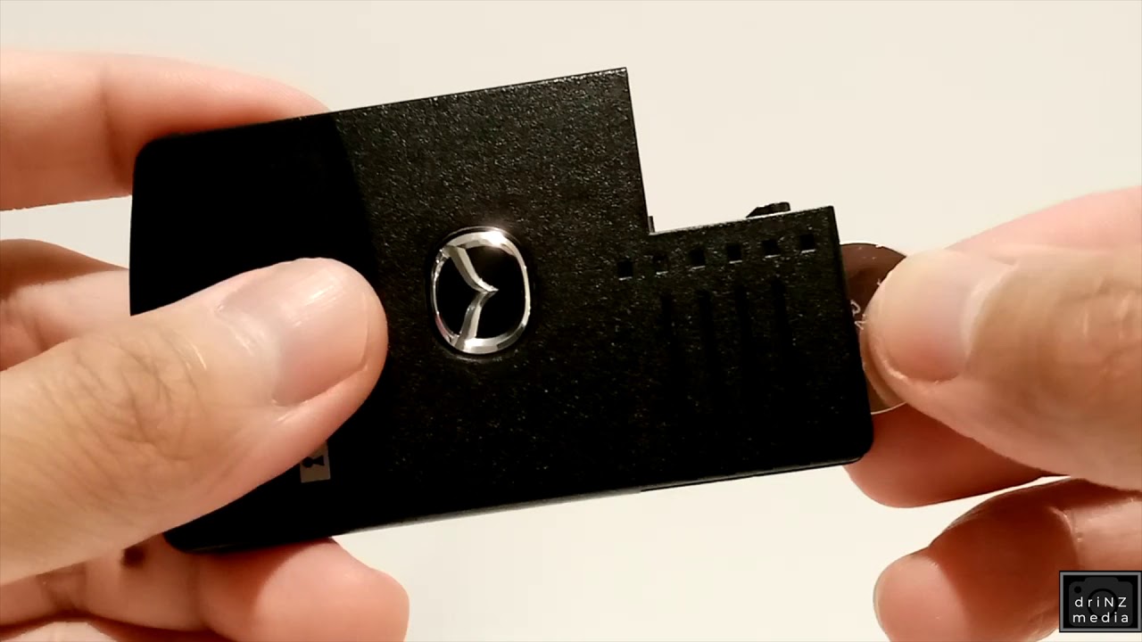 HOW TO REPLACE BATTERY ON MAZDA REMOTE ALARM