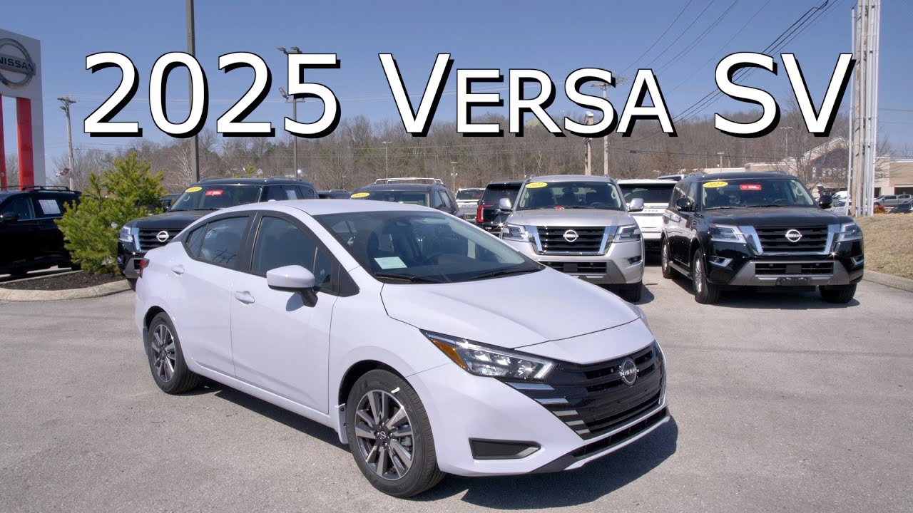 Brand New 2025 Nissan Versa SV-Interior & Exterior|Nissan of Cookeville