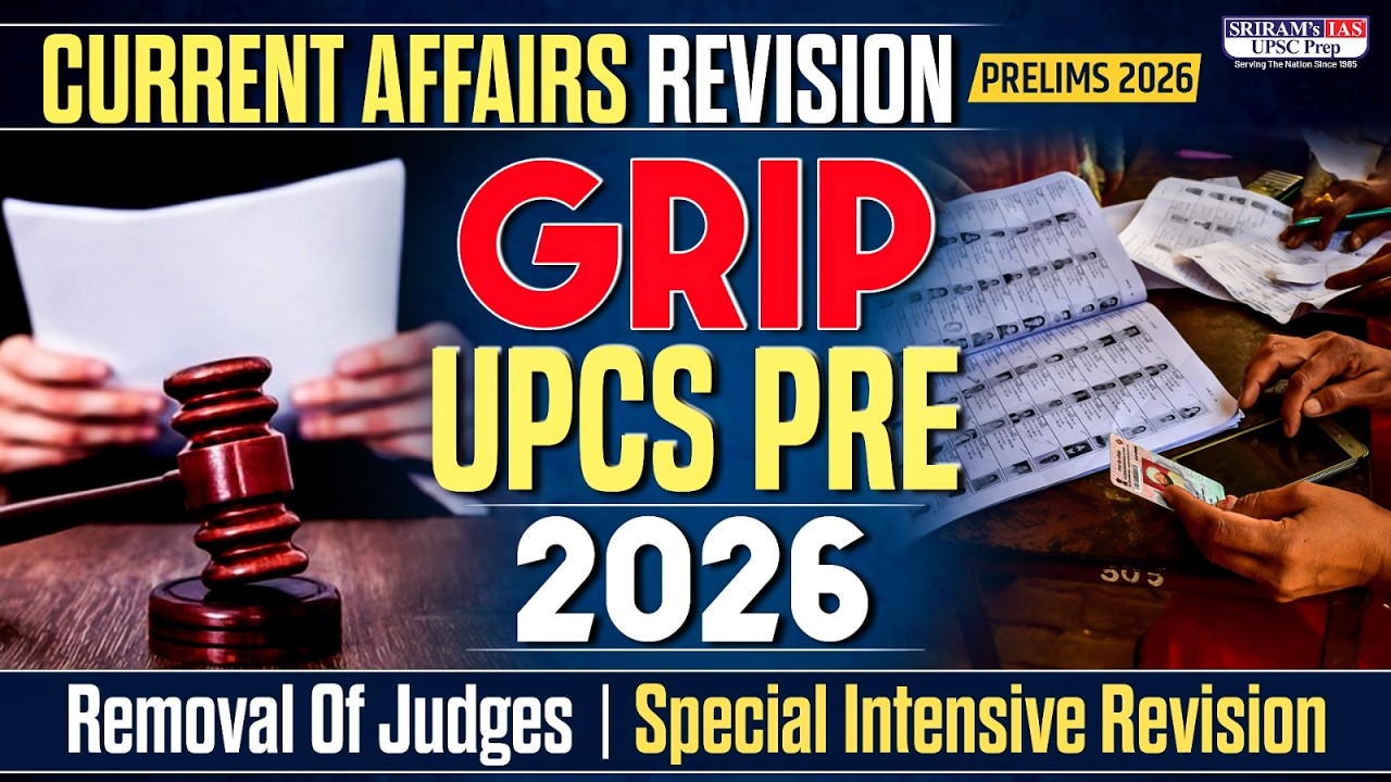 UPSC Prelims 2026 | Current Affairs GRIP EP-02 #CurrentAffairs #upsccurrentaffairs