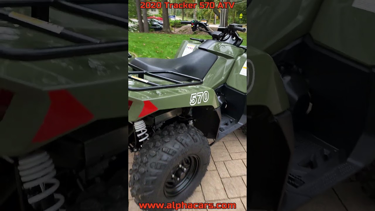 2020 Tracker 570 ATV with ONLY 35 Miles Available at AlphaCars! 