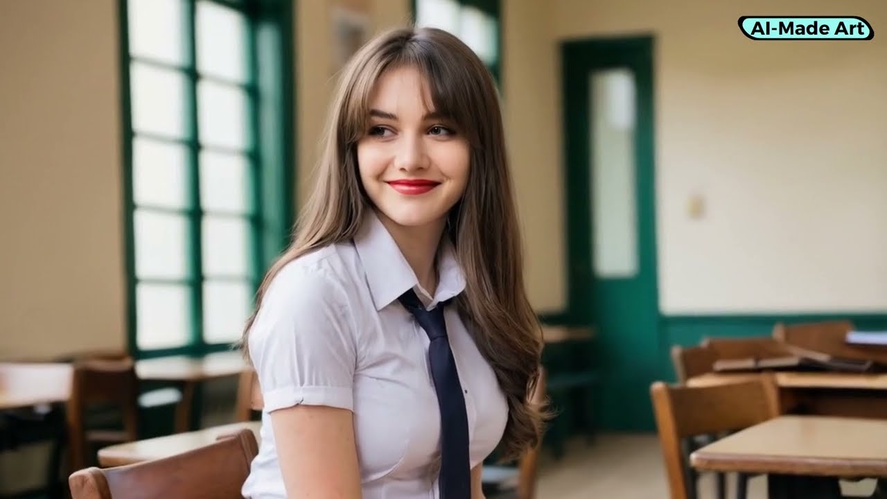AI High School Girls v 4.0 | AI-Made Art