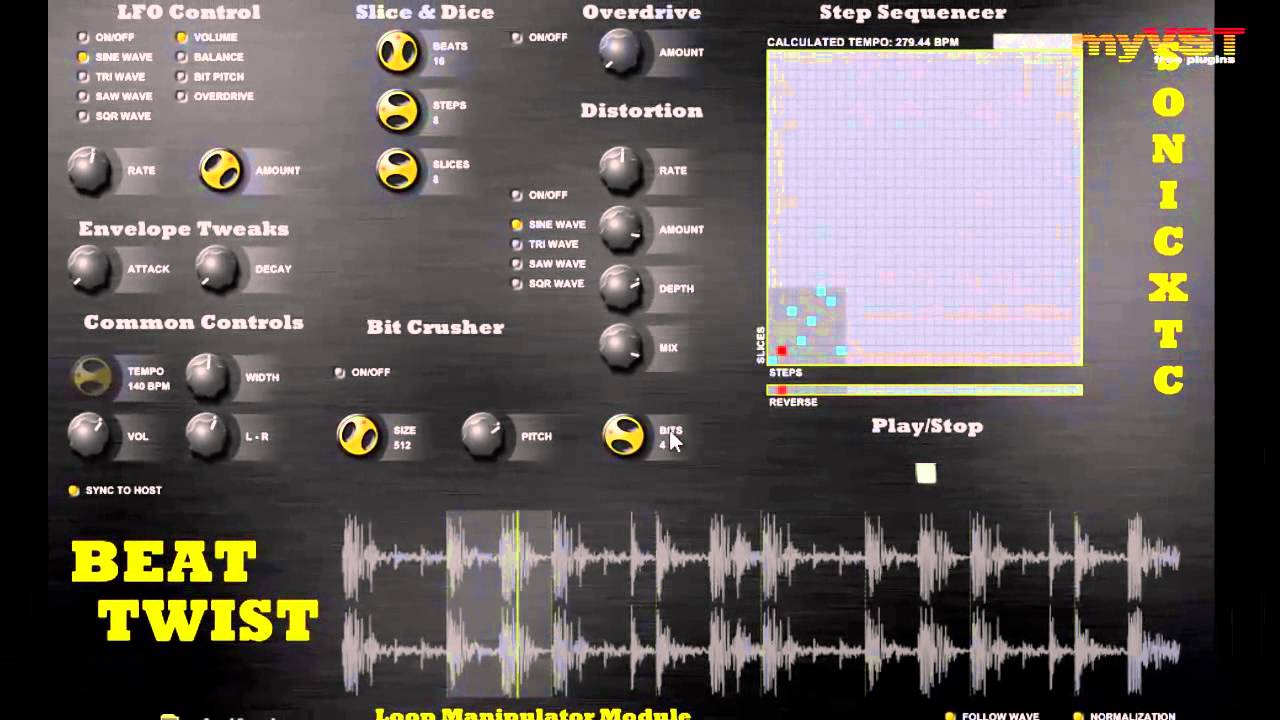 Beat Twist - Free VST - myVST Demo