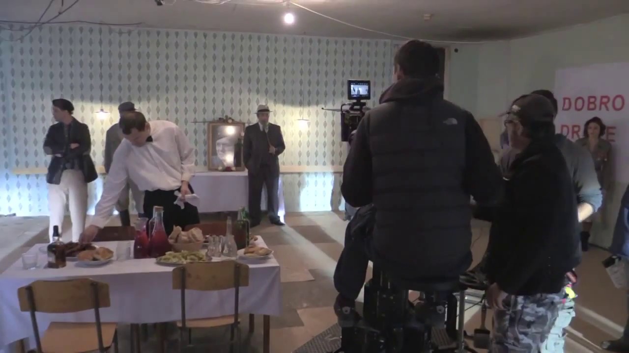 Hiljadarka   na snimanju filma DEPO TV