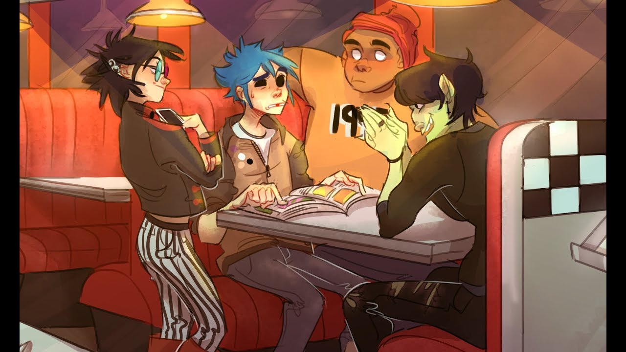 GORILLAZ COMMISSION | Gorillaz Speedpaint