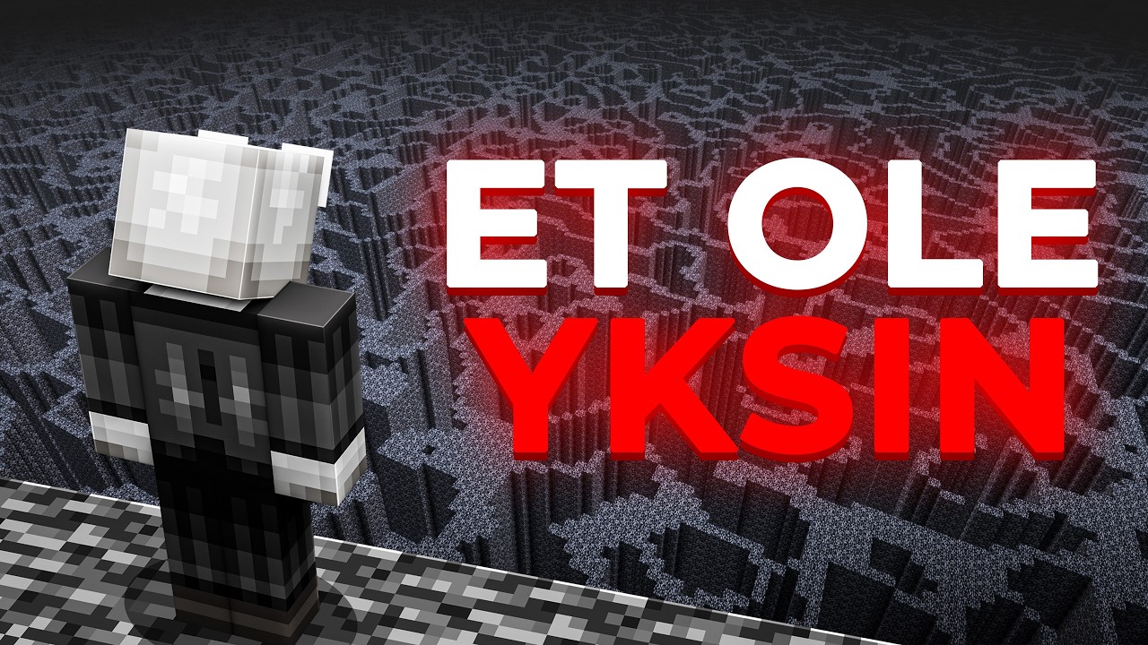 Tässä Minecraft maailmassa tapahtuu outoja asioita..