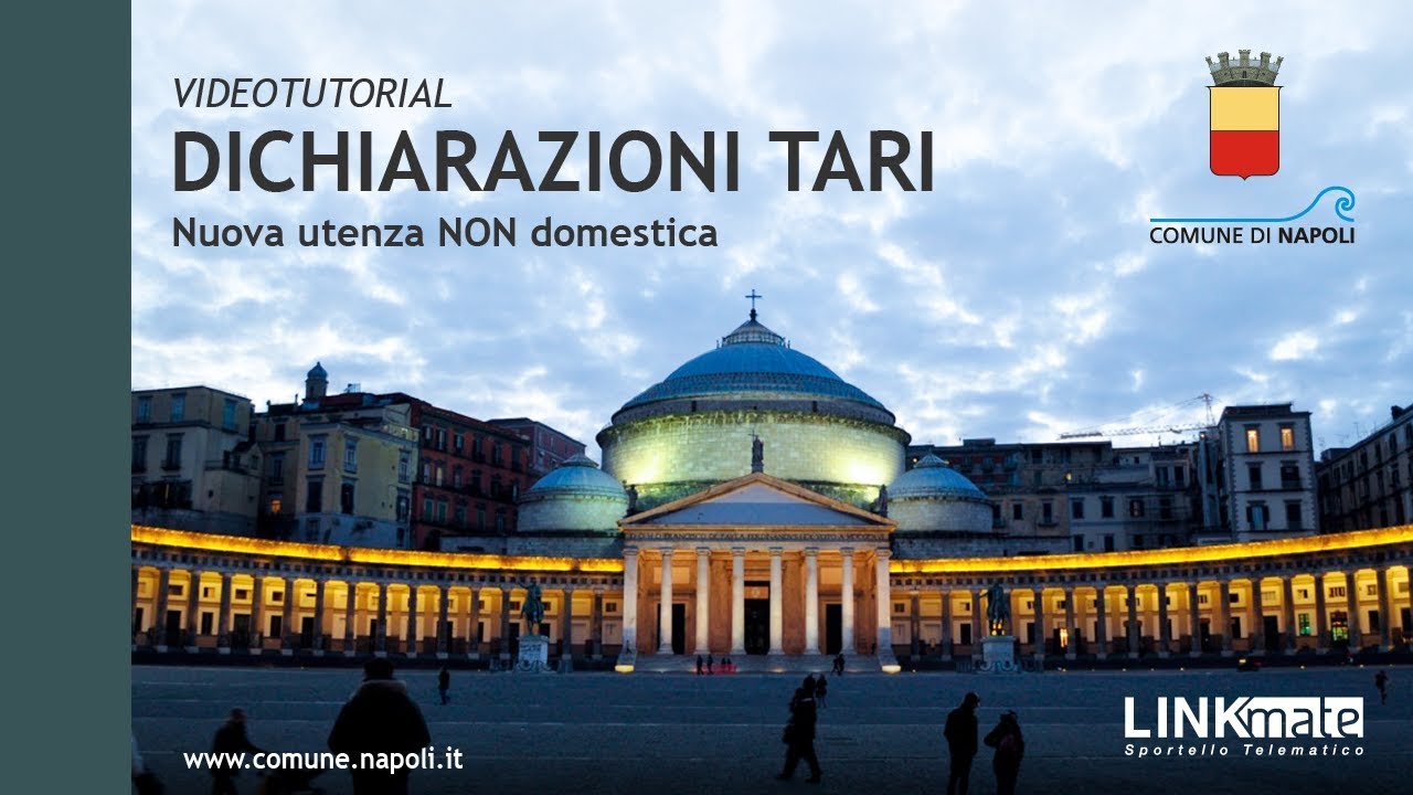 Comune di Napoli - Dichiarazioni TARI: Nuova utenza NON domestica