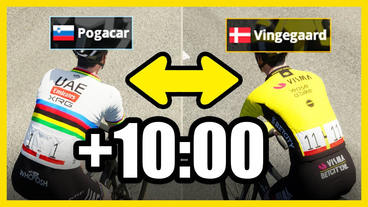 Тадей Погачар ПЕРЕДАВАЛСЯ в Pro Cycling Manager 25?