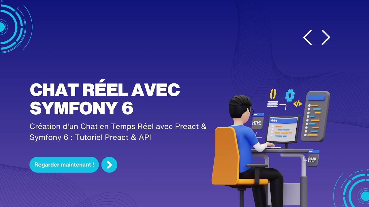 Création d'un Chat en Temps Réel avec Preact & Symfony 6 : Tutoriel Preact & API