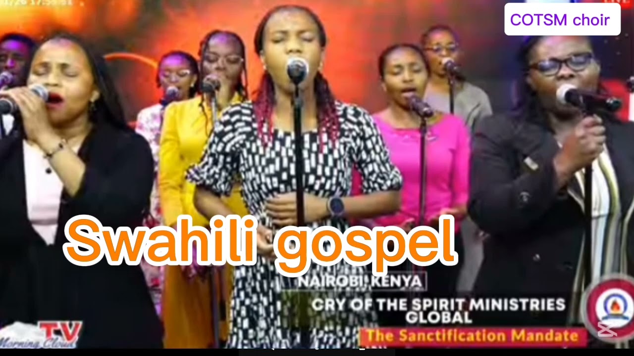 Ministel Betty Swahili gospel vibes 🎶 COTSM choir songs 