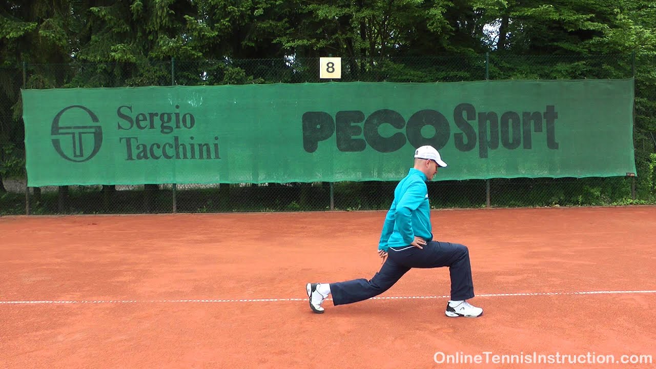 Tennis Fitness - Lunges For More Leg Strength!