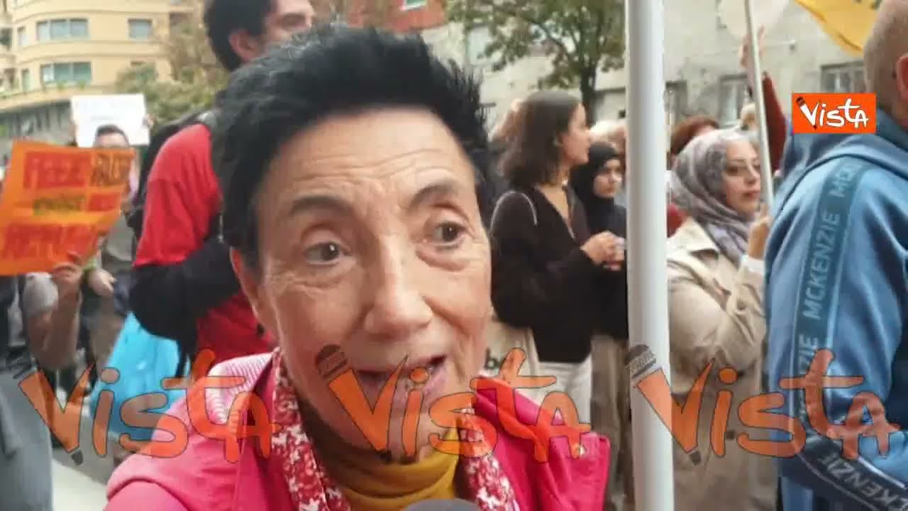 Corteo pro Palestina a Milano, i manifestanti: 