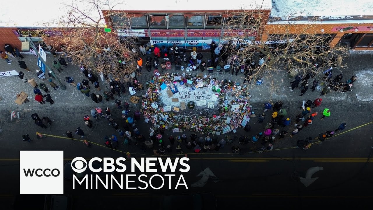 Memorial for Alex Pretti continues to grow in south Minneapolis