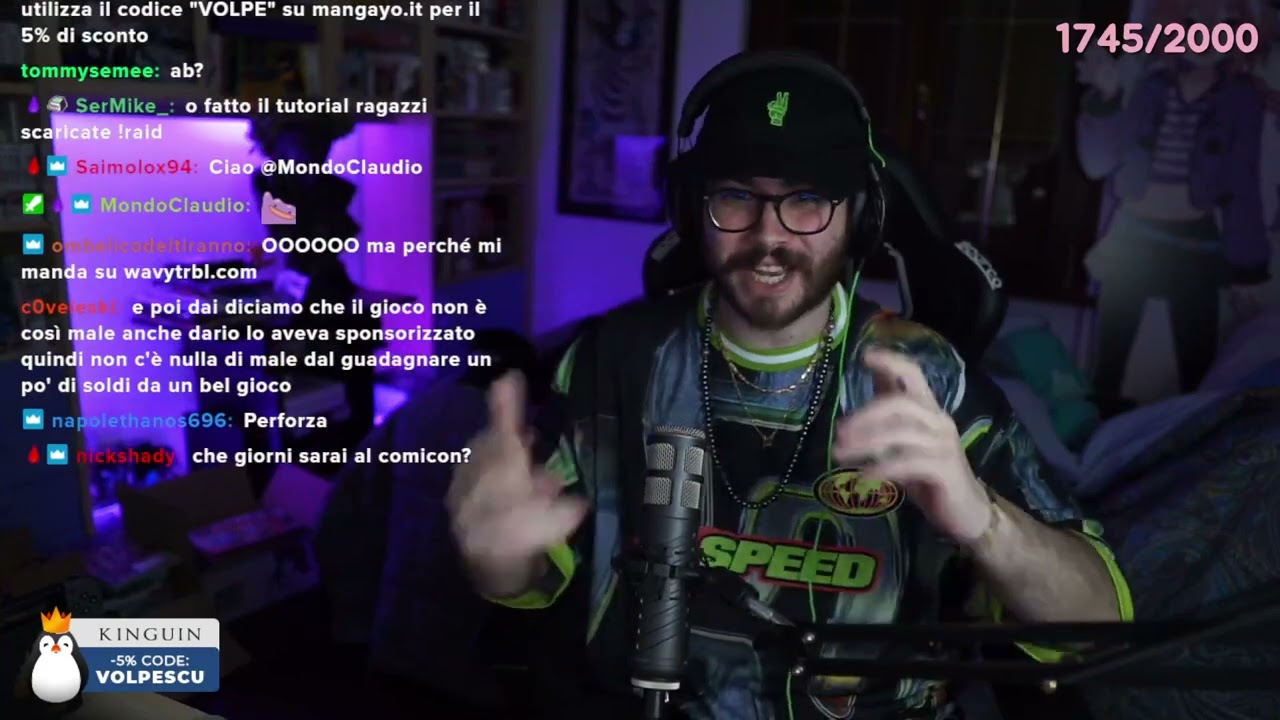 Volpescu Live 01/04/2021 - Fortnite con Dada, Master, Marmas, Airu