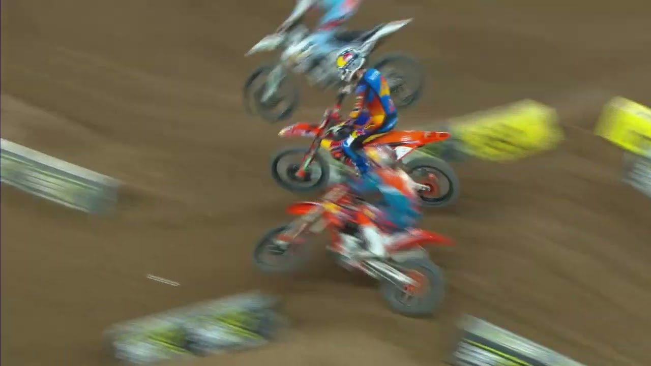 Supercross 2025 - Manche 4 - 450 temps forts En français