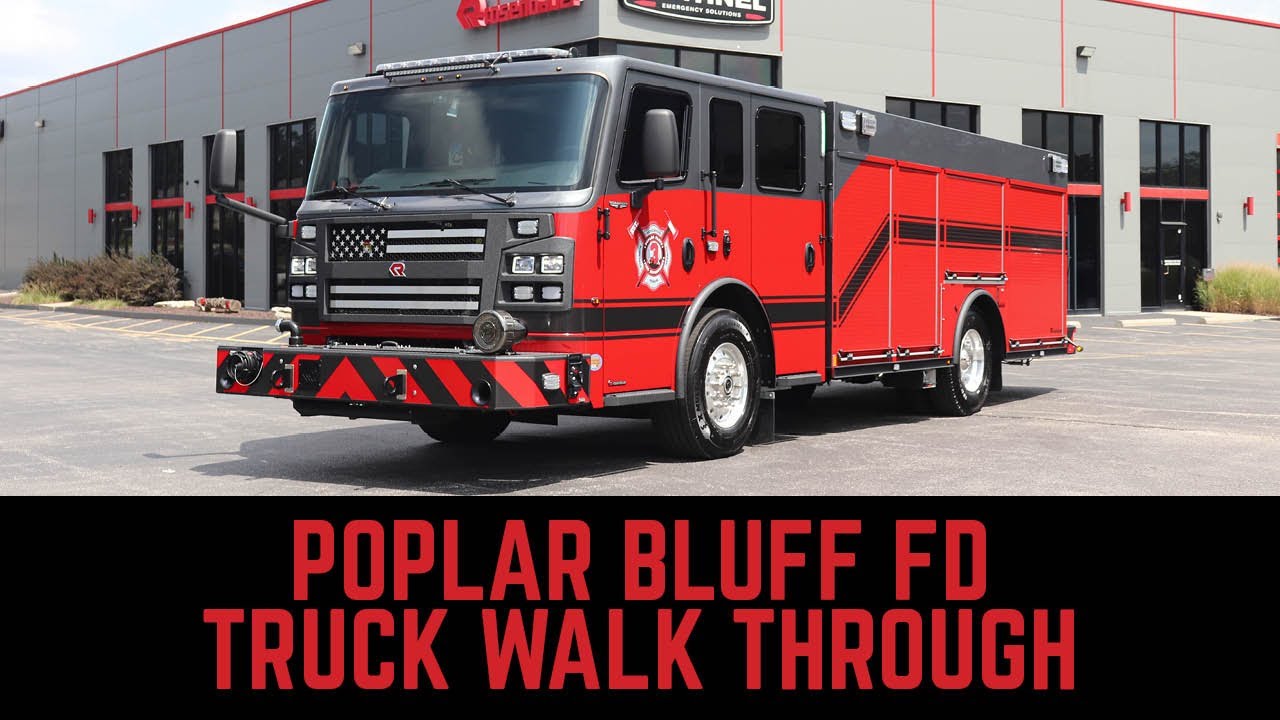 Poplar Bluff Fire Department | Rosenbauer Pumper | Sentinel Walk Through