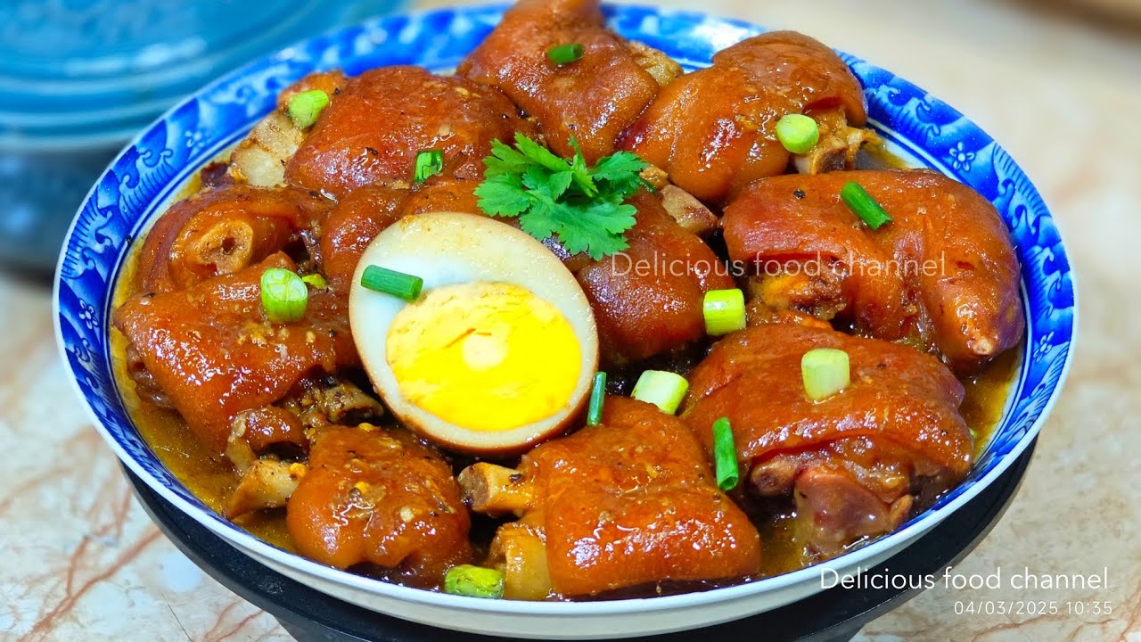 មើលវីដេអូនេះចេះភ្លាម #របៀបខជើងជ្រូក #ឆ្ងាញ់ស្រស់ស្អាត ផុយមិនរលួយ Delicious food channel