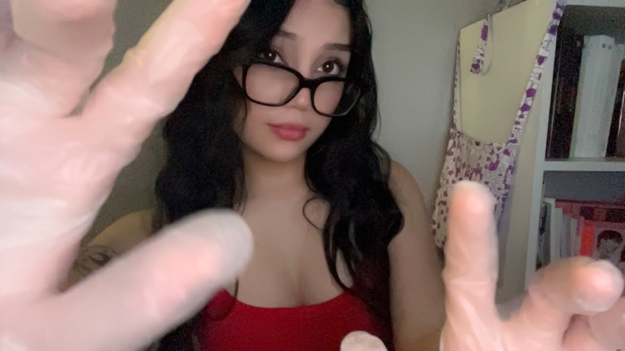 ASMR Face Exam 🧐📝