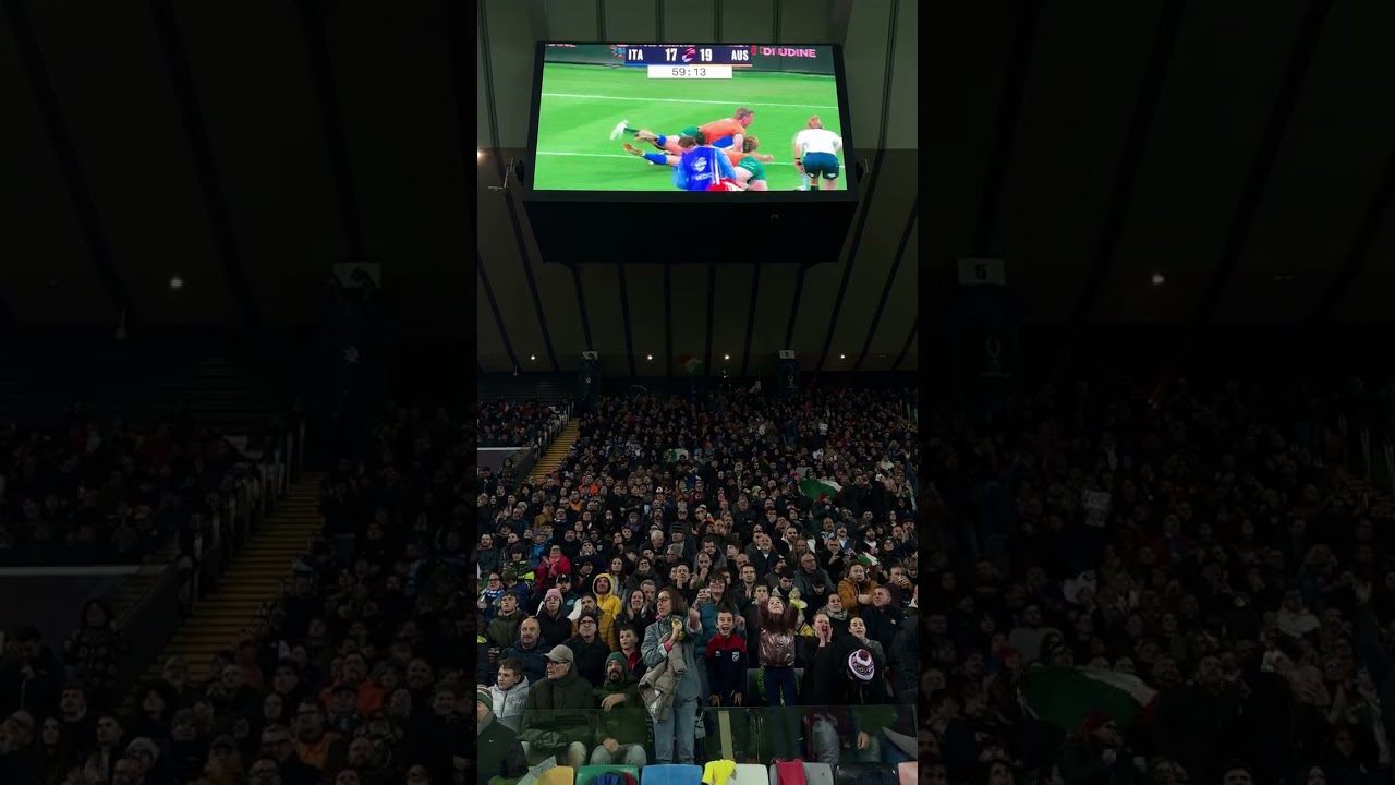 Louis Lynagh, la sua meta in Italia v Australia