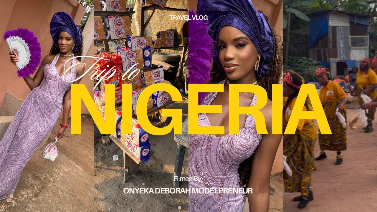 Nigeria Vlog: spend a week with me in the village, traditional wedding, culture, family time & more