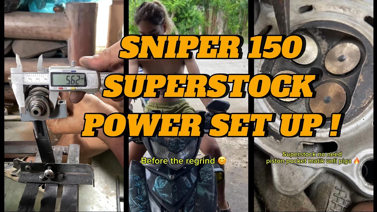 SNIPER 150 SUPERSTOCK POWER SET UP ! LET's GO! #gianpece #gianworks #2kbudgetpower #unlipiga