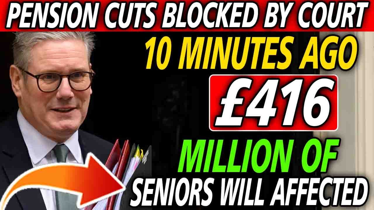 ⚠️ DWP Pension Cuts BLOCKED &ndash; &pound;416 Payments at Risk! Millions of Seniors Affected!