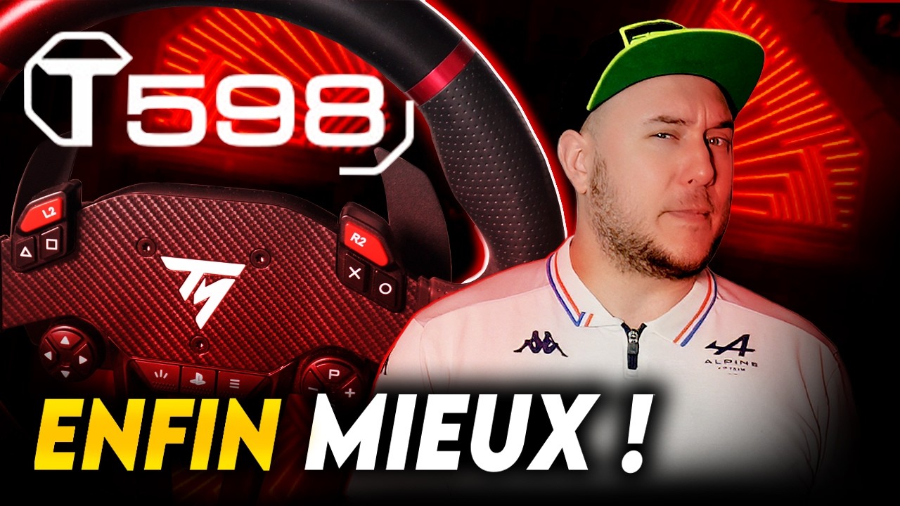 THRUSTMASTER T598 : Du mieux en 2026 ! 😁