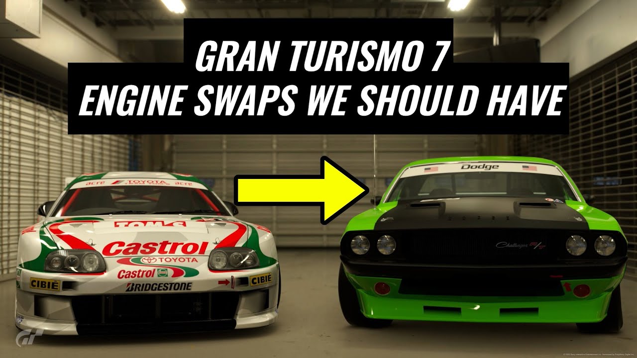 Какие варианты замены двигателя нам следовало бы добавить в Gran Turismo 7?