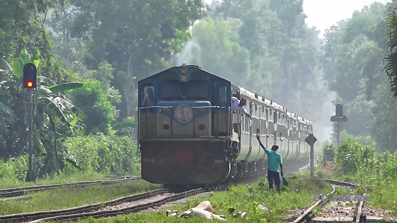 Loco Pilot taking PLC from Paharika Express Train (Chittagong to Sylhet)