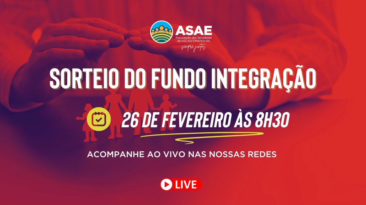 Sorteio Mensal | Fundo de Integração Asae