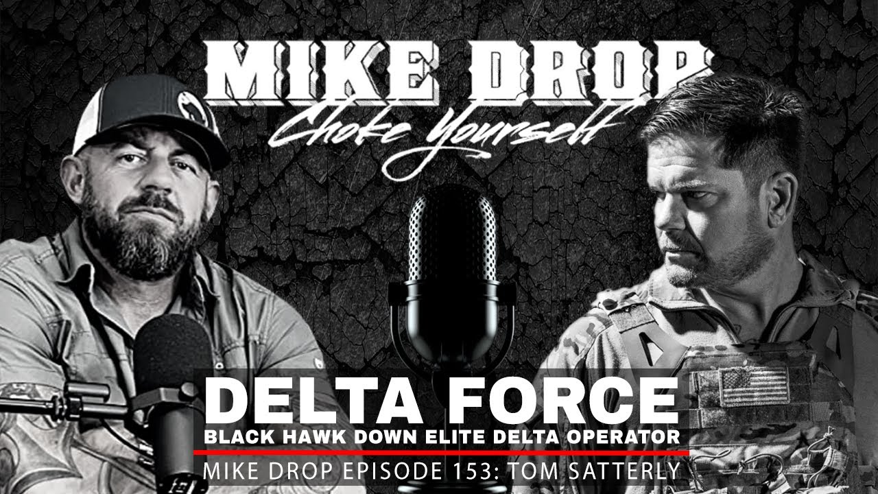 Black Hawk Down Delta Force Operator Tom Satterly | Mike Ritland Podcast Episode 153