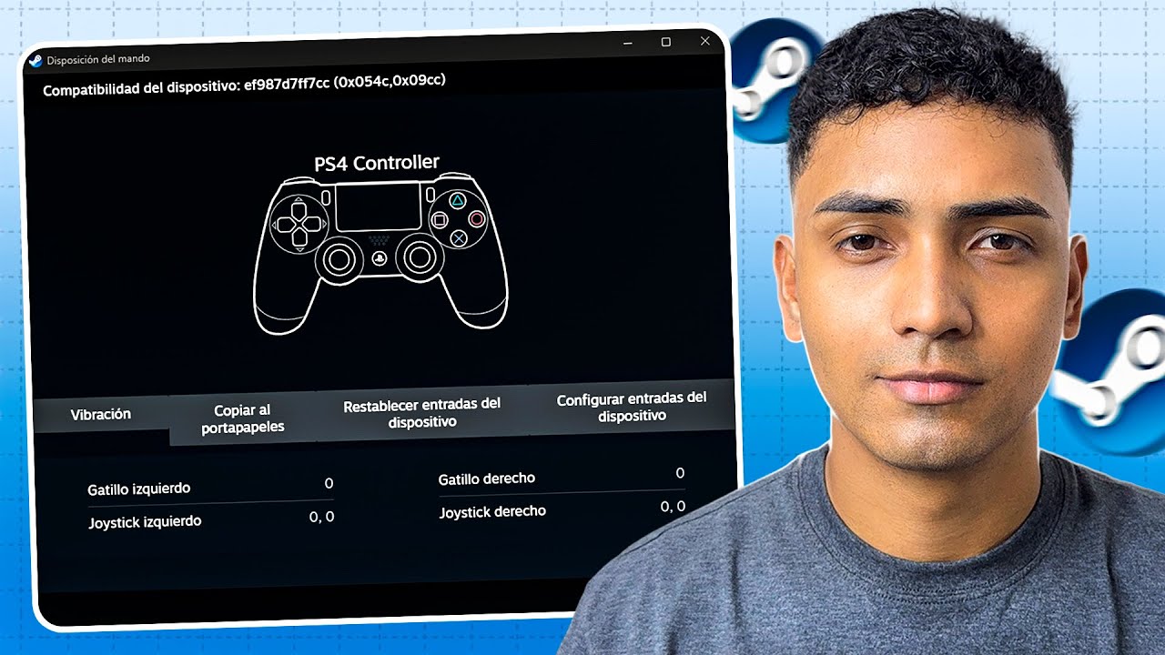 C&oacute;mo Configurar Cualquier Mando en Steam (2026) Paso a Paso