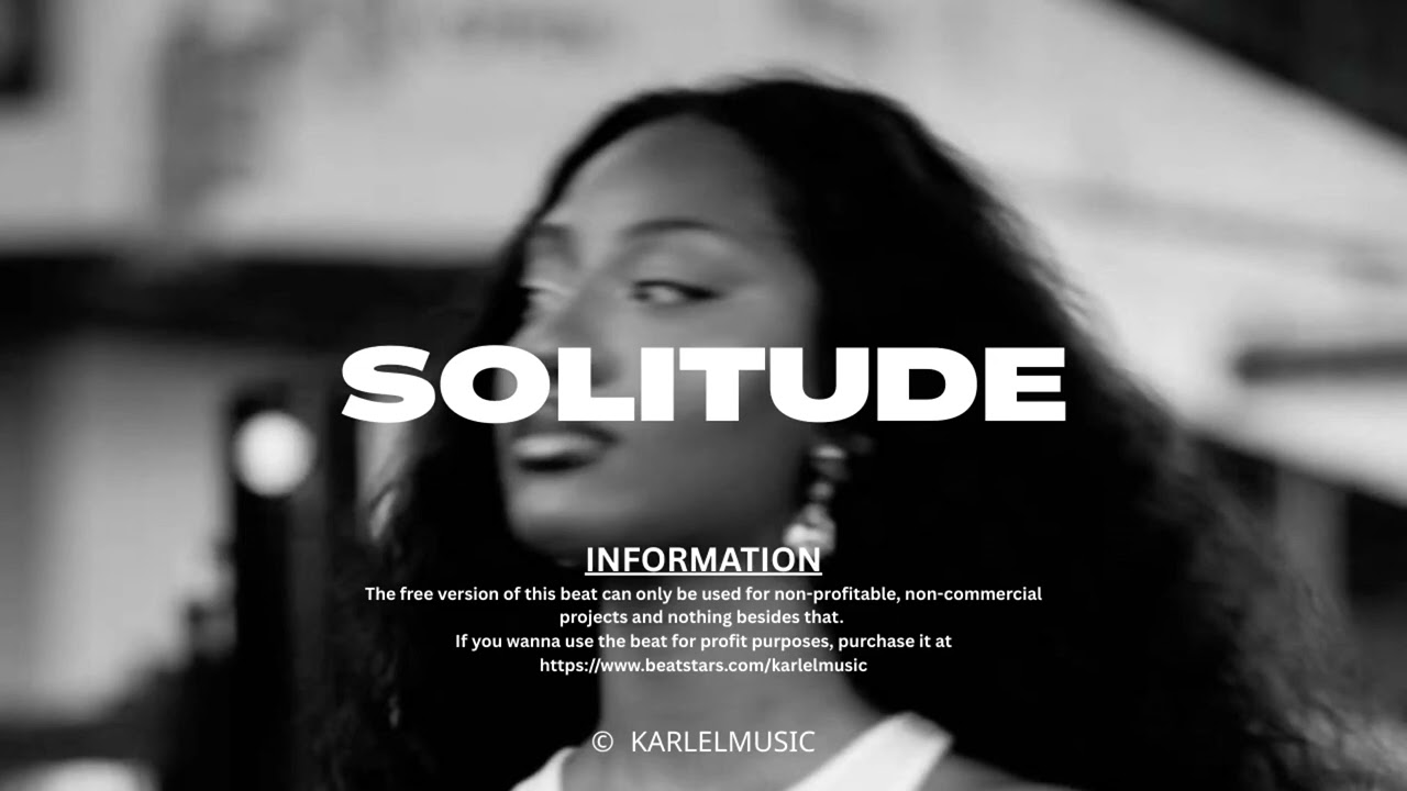 'FREE' R&B Afrobeat x Tems Type Beat ~ SOLITUDE