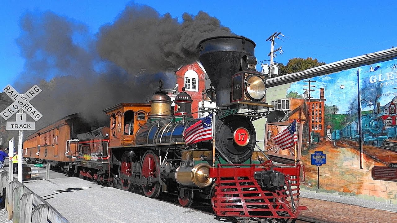 🚂 Northern Central Railway of York Steam Engine and High Hood EMD