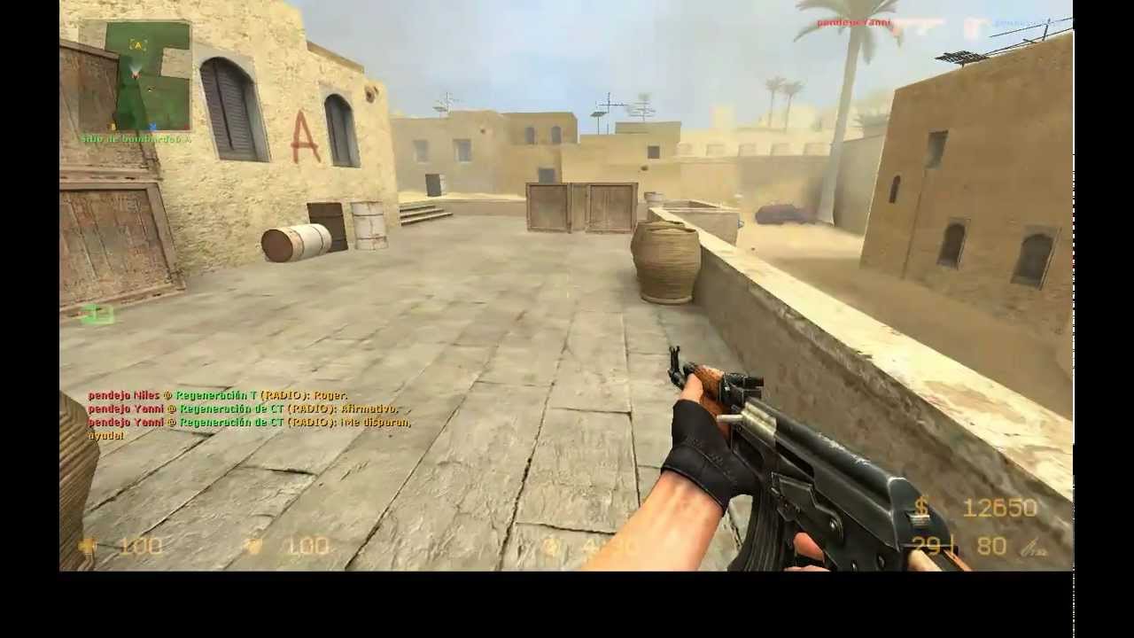 Jugando Counter Strike Source LOQUENDO HD (PARTE 1)