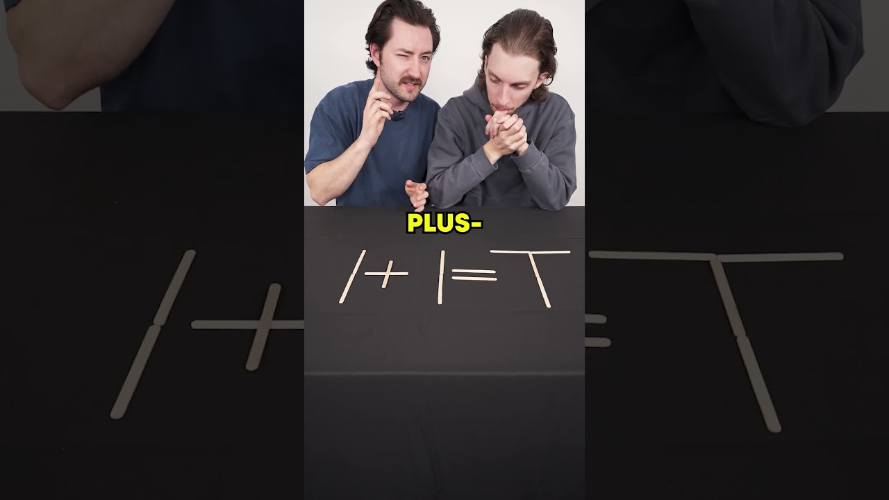This is an IMPOSSIBLE Matchstick Puzzle!