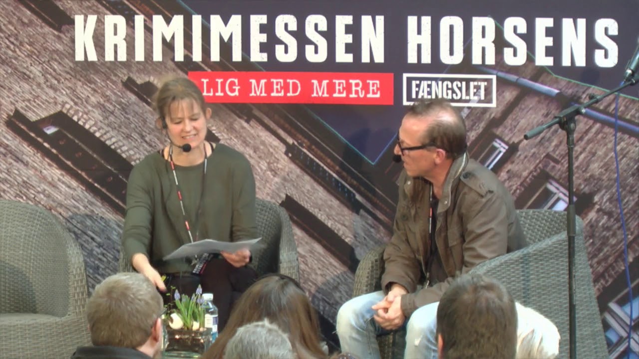 Krimimessen2019. L&oslash;rdag Sort scene - Morten Remar om 