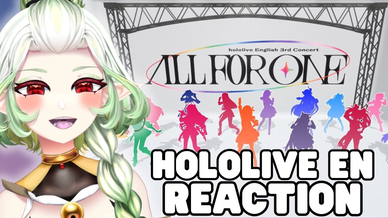 THEY'RE ALL AMAZING!! | VTuber reacts |  Hololive English | All for One