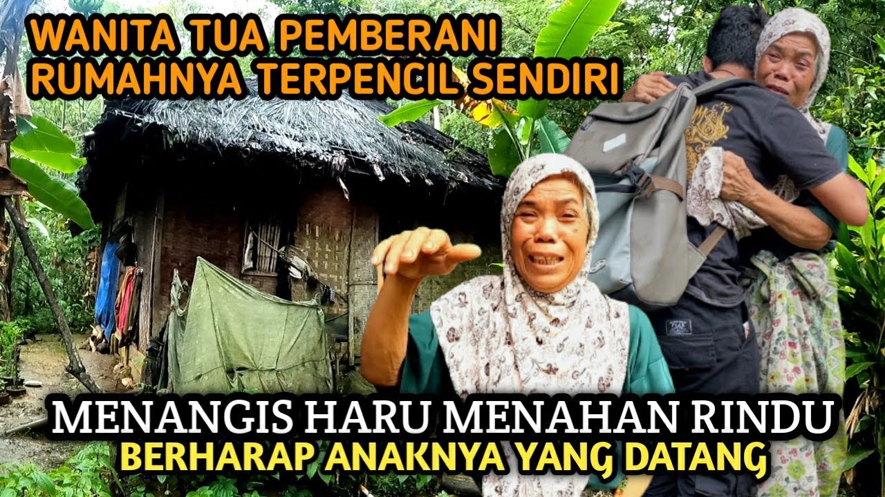 MAK ENTIN HIDUP TERPENCIL‼️HANYA ADA SATU RUMAH DISINI,KAMI DATANG DIA SEDANG SENDIRI