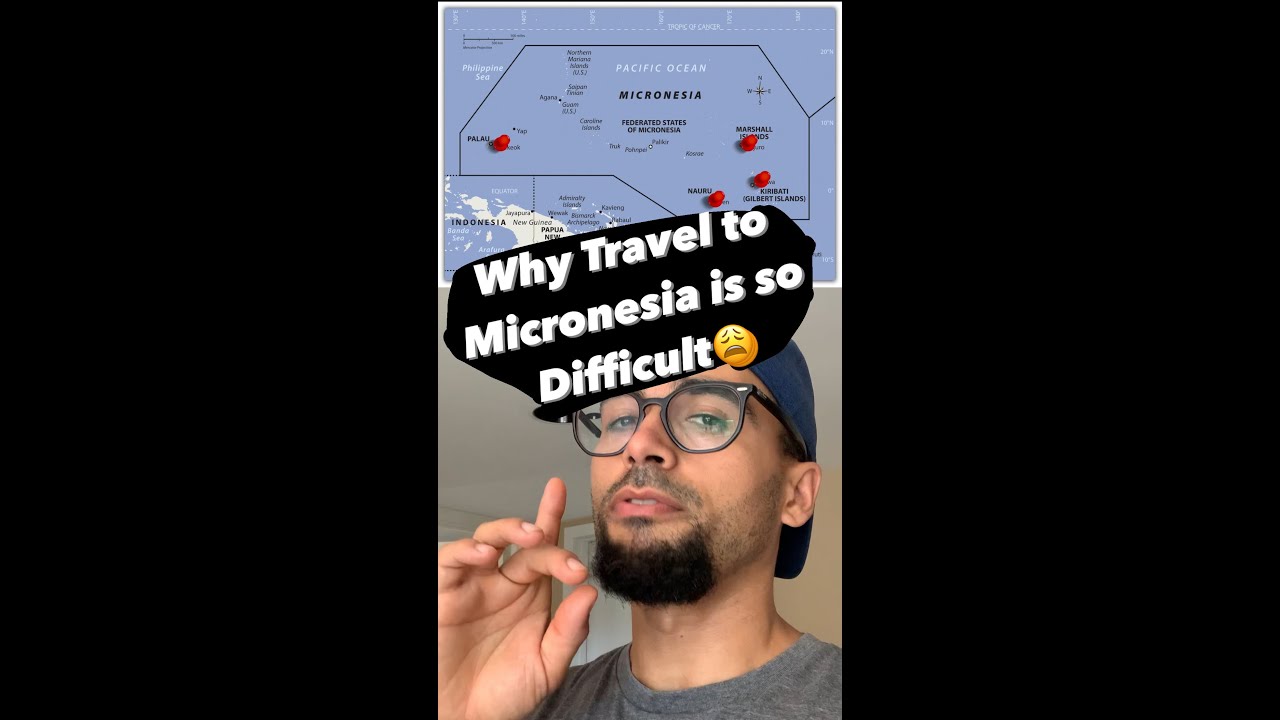 Why Travel to MICRONESIA is so Difficult? 😢✈️ #shorts #unitedairlines