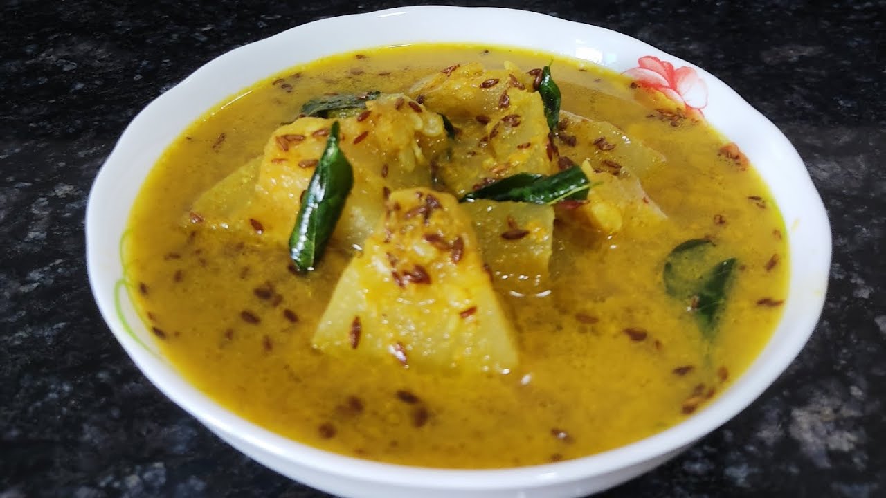 ಬೂದು ಕುಂಬಳಕಾಯಿ ಸಾಂಬಾರ್ ರೆಸಿಪಿ | Ash gourd sambar recipe |Green pumpkin sambar recipe| Sambar recipe|
