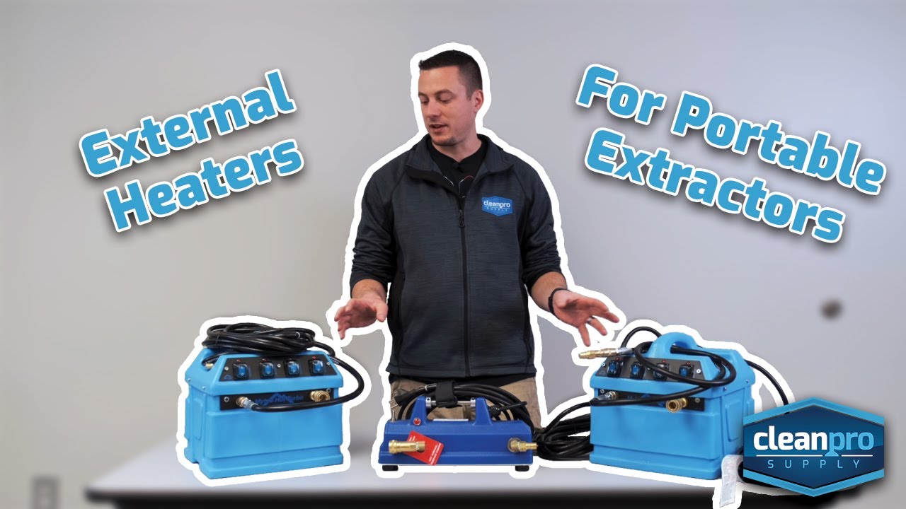 External Heaters - Used in Portable Carpet & Tile Cleaning