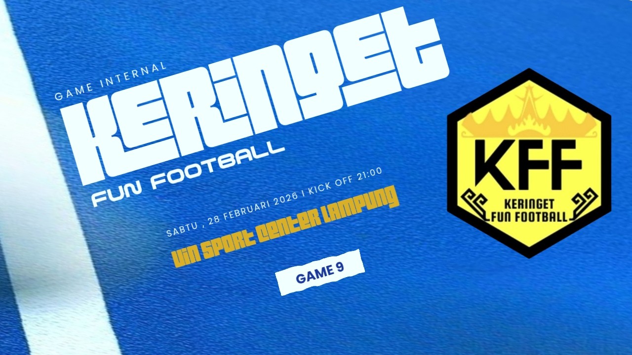 🔴MATCH DAY❗❗❗ GAME 9 // TIM HITAM VS TIM BIRU // INTERNAL FUN MATCH // KERINGET FUN FOOTBALL 🏆🔥🔥