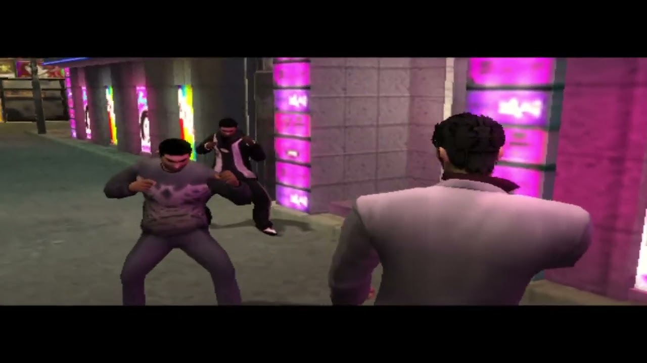 Rescuing haruka in Yakuza [PS2]