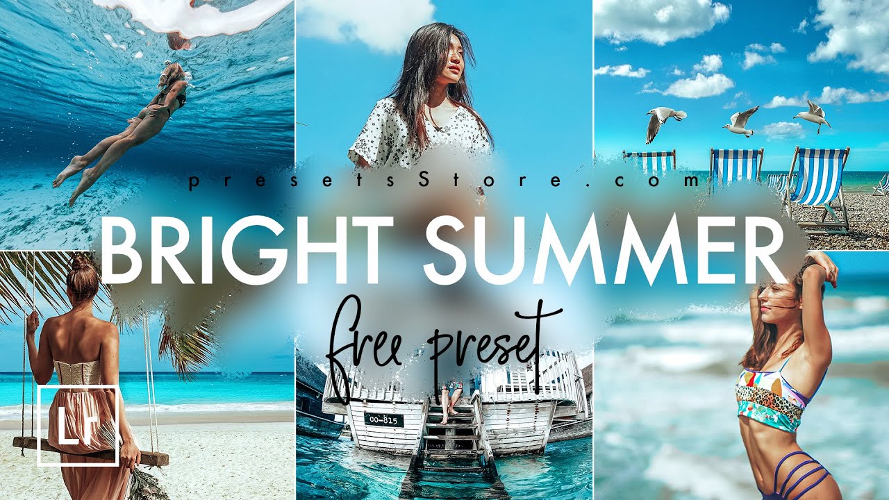 Bright Summer — Пресет для мобильного Лайтрум | Пошагово |  DNG | Летний Пресет | Пресет для пляжа