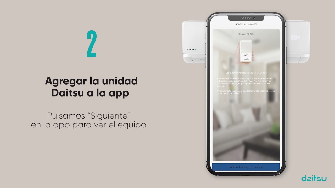 Controla tu aire acondicionado Daitsu con la app EWPE SMART
