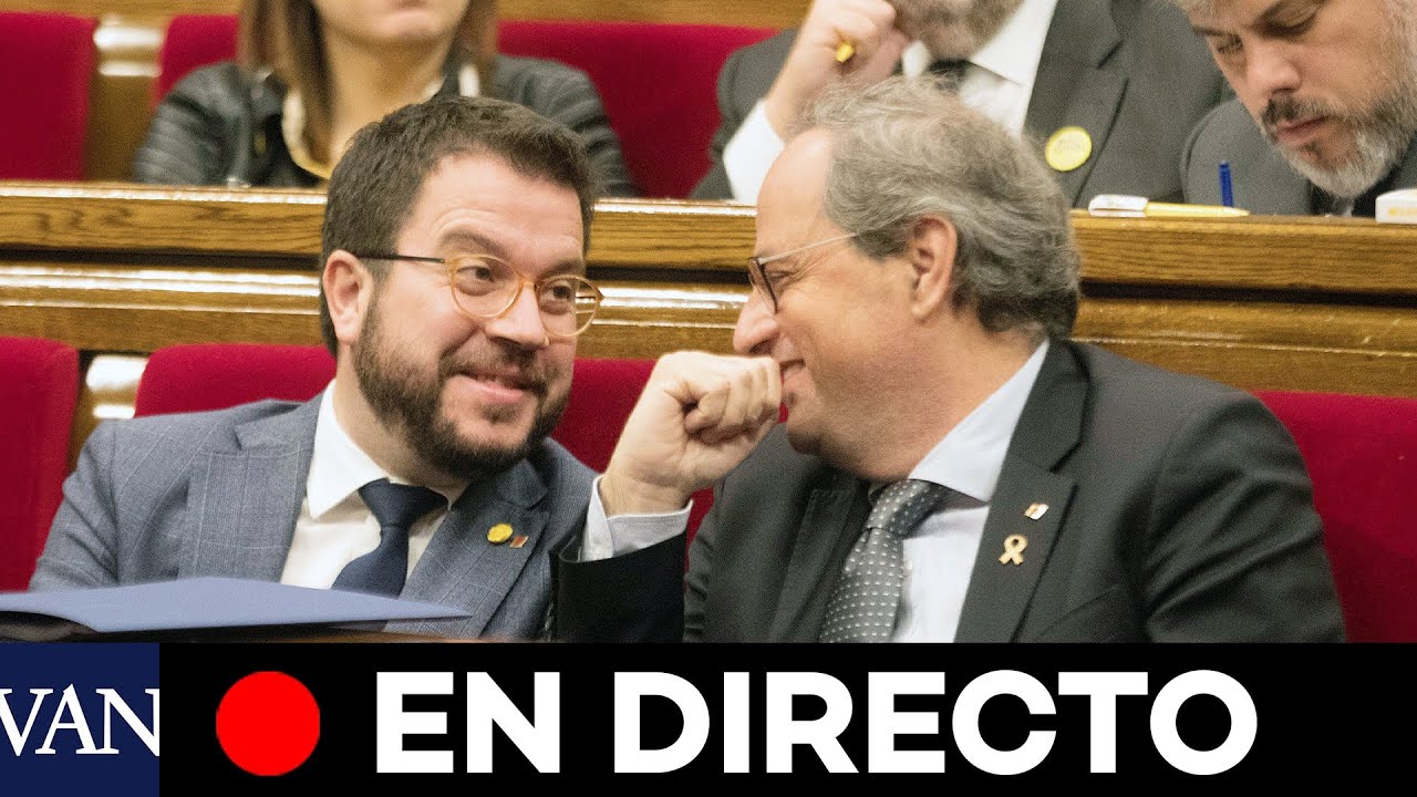 DIRECTO PARLAMENT | Sesión de control al Govern y a Quim Torra